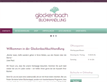 Tablet Screenshot of glockenbachbuchhandlung.de